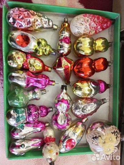 Елочные игрушки СССР