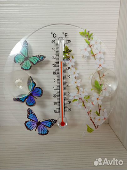 Декоративный термометр уличный