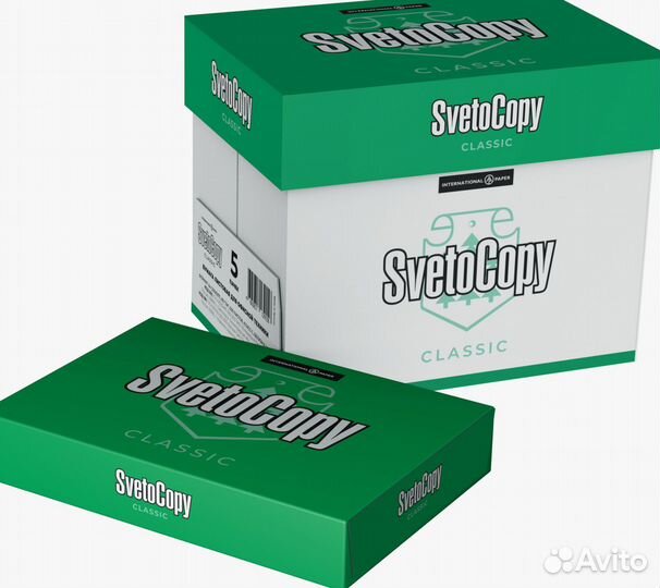 Бумага Светокопи svetocopy А4 500л 80г светокопия