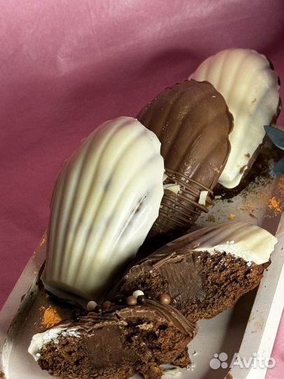 Мадлен печенье и пирожное эскимо