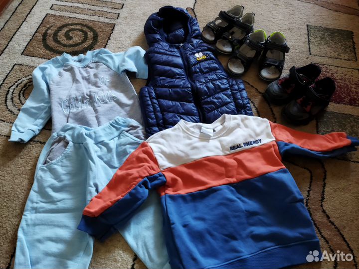 Вещи на мальчика 86 см и обувь 14,5 см