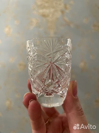 Стопки, рюмки хрусталь