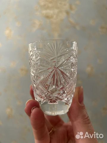 Стопки, рюмки хрусталь