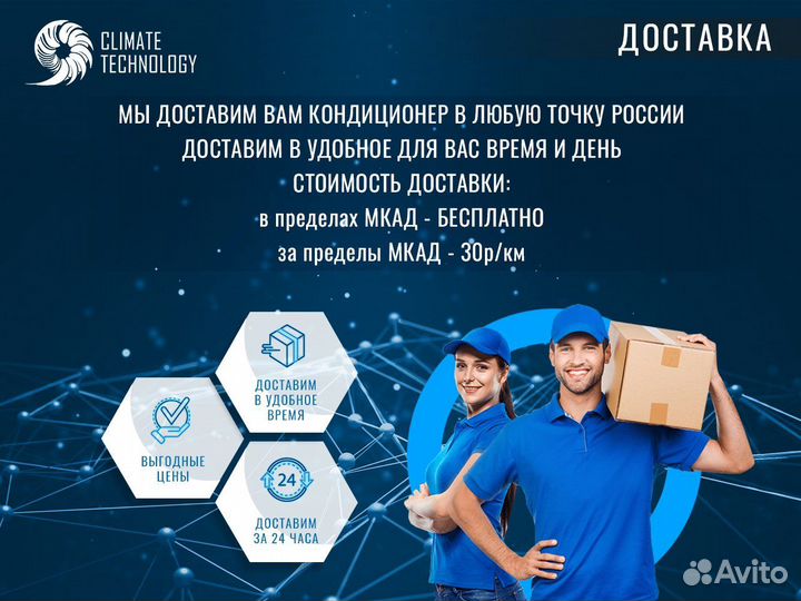 Кондиционер centek CT-65Cxx On/Off