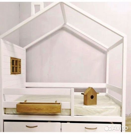 Детская кровать новая с бортиком