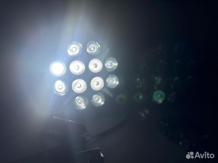 Круглая светодиодная фара на автомобиль