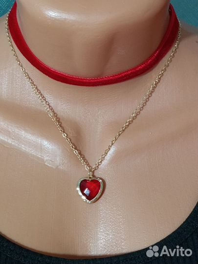 Чокер бархат