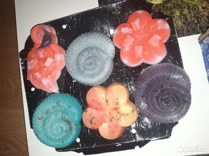 Подарочное Натуральеое мыло. Ручная работа