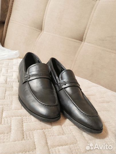 Лоферы мужские кожаные