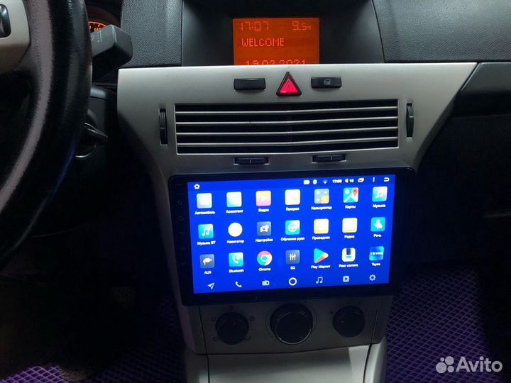 Штатная магнитола Teyes X1 2/32 Opel Astra