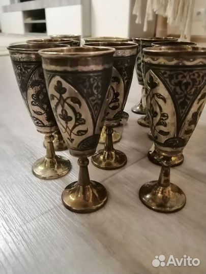 Серебряные рюмки 875