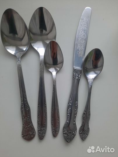 Ложки, ножи нержавейка, мк8, половник