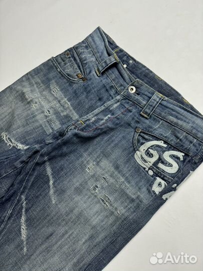 Джинсы G-Star Archive Low Loose Distressed