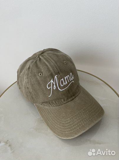 Кепка для фотосессии с надписью «Мама»