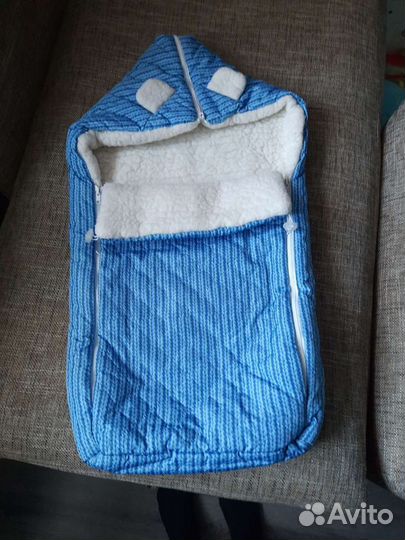 Теплый конверт в коляску