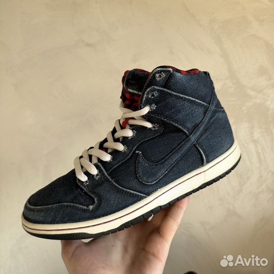 Nike SB Dunk High Denim Lumberjack
