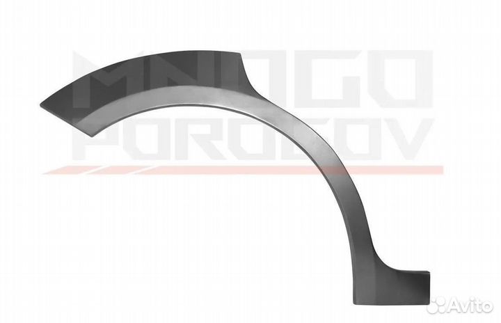 Арки ремонтные (цинк) Hyundai Getz