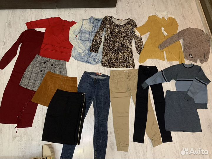 Вещи пакетом на девушку 40 42
