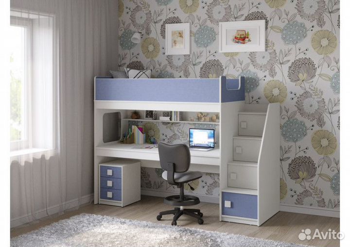 Кровать чердак