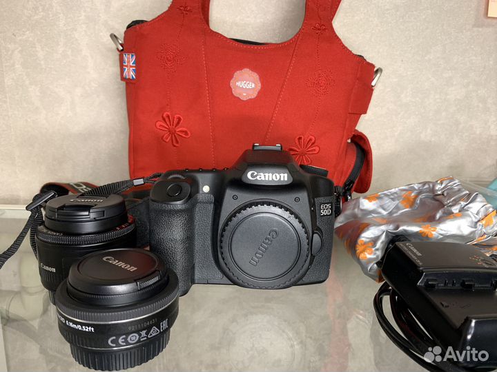 Canon EOS 50d и фикс объективы в комплекте