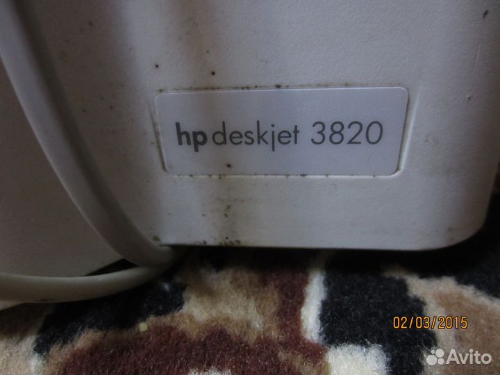 Принтер HP 3820 (цветной принтер ) + диск