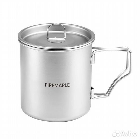 Титановая кружка FireMaple Alti объемом 600мл