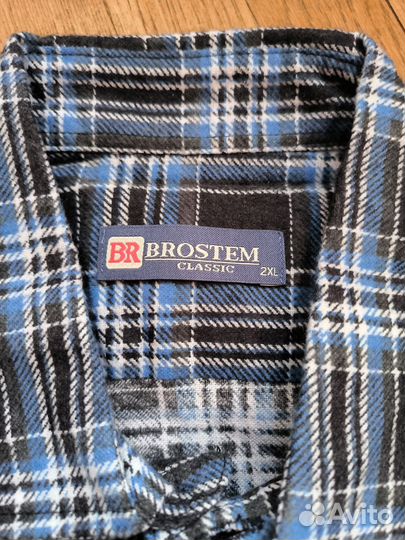 Рубашка мужская фланелевая