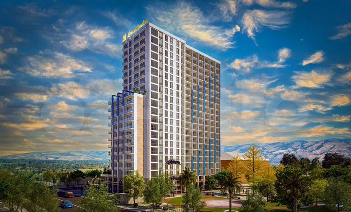 Квартира-студия, 37,5 м² (Грузия)