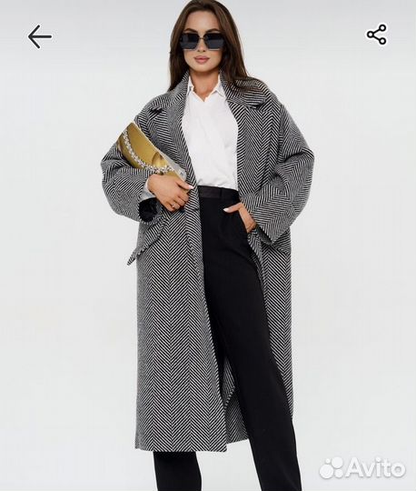 Пальто демисизонное в стиле Hiss