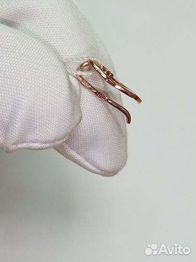 Серьги Золото