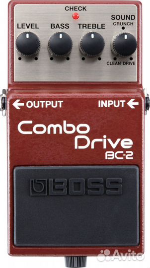 Boss BC-2 Combo Drive педаль для электрогитары