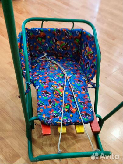 Санки детские с матрасиком