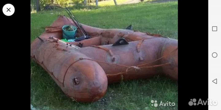 Лодка парусная