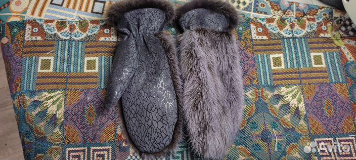 Варежки зимние детские