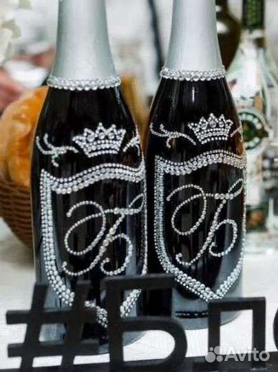 Свадебные бокалы новые