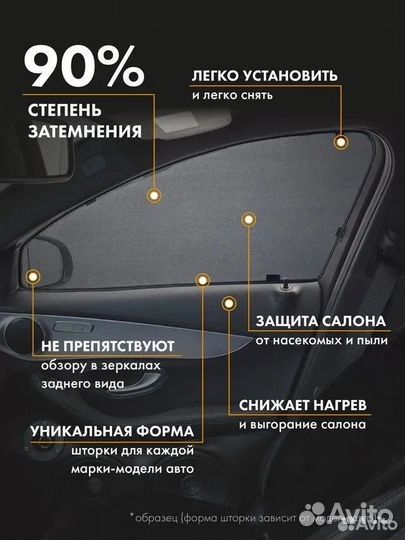 Каркасные шторки Trokot Premium Suzuki Swift 16+