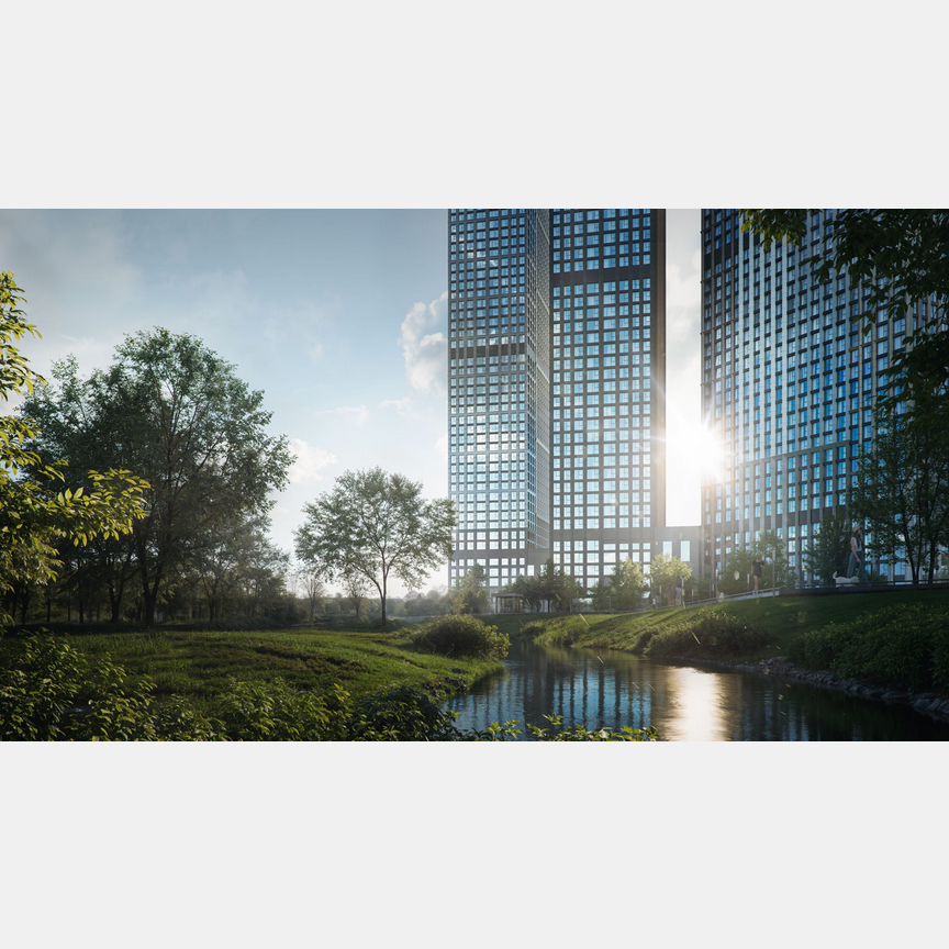 2-к. квартира, 78,6 м², 33/54 эт.