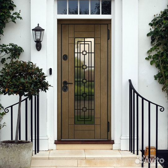 Дверь железная уличная с установкой