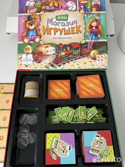 Мой магазин игрушек настольная игра