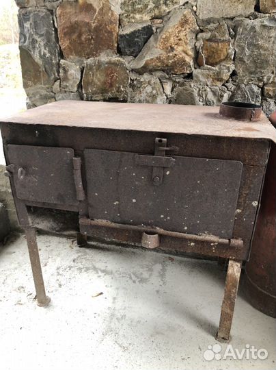 Печь буржуйка бу