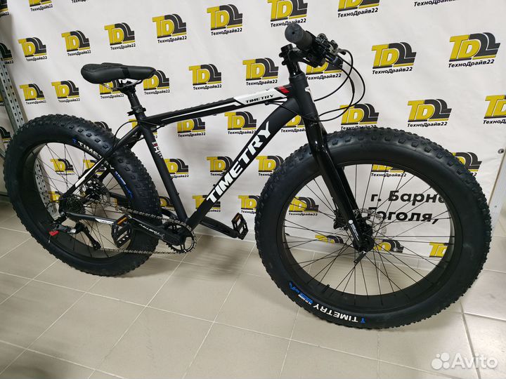 Новый фэтбайк Timetry TT219, алюминий, гидравлика