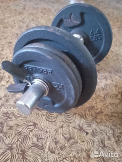 Гантели 16 кг