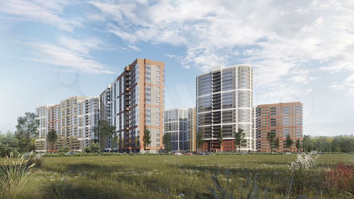 1-к. квартира, 33,9 м², 4/17 эт.