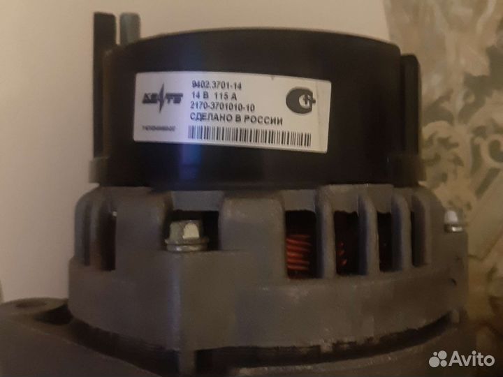 Генератор на ваз priora. Новый