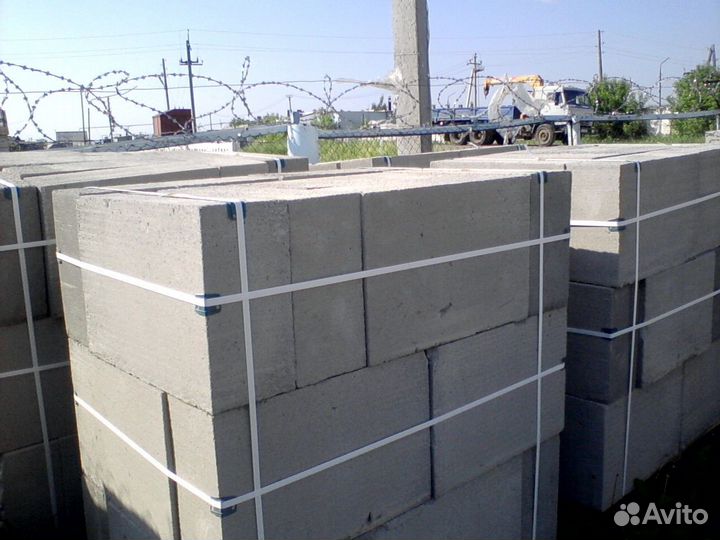 Газобетонные блоки 625 x 400 x 250 мм