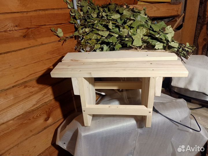 Панно из можжевельника для бани