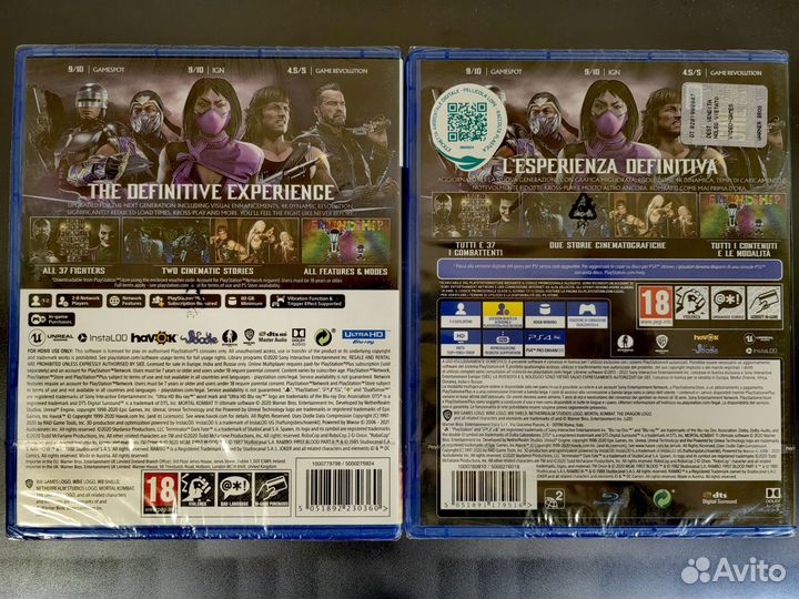 Mortal Kombat 11 Ultimate PS4 русские субтитры