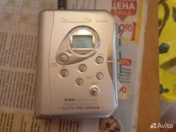 Кассетный плеер panasonic