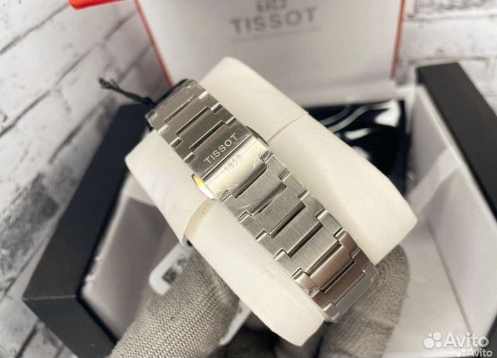 Наручные часы Tissot Prx 40mm голубые