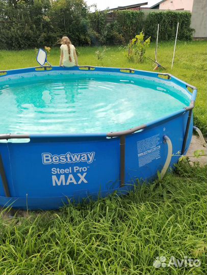Каркасный бассейн бу